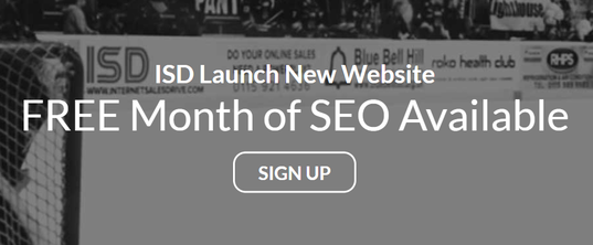 ISD Launch New Website - FREE Month of SEO Available